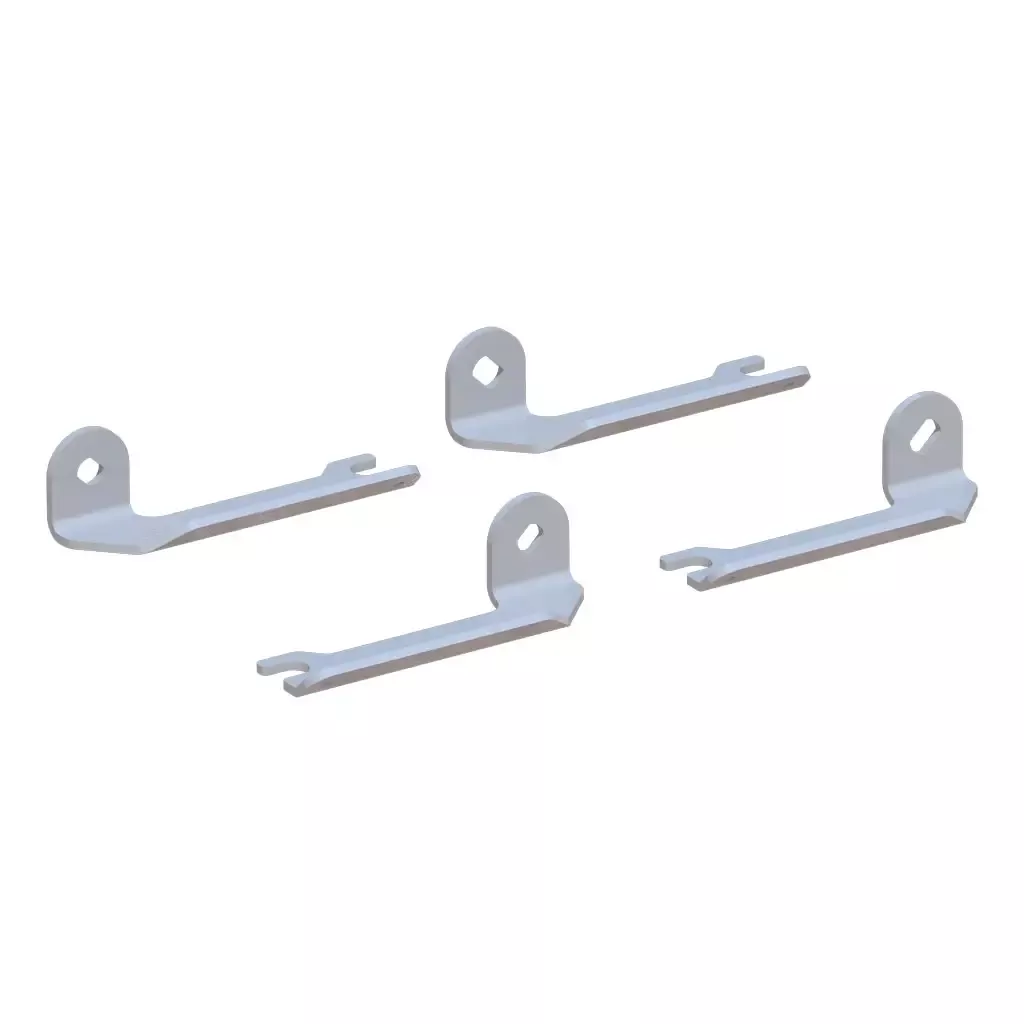 CURT 19206 Replacement 5th Wheel Puck System Handles for Ram (Fits 16022)