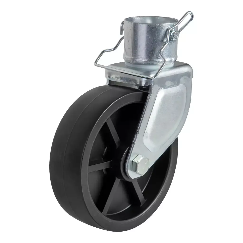 CURT 28276 6" Jack Caster (Fits 2" Tube, 1,200 lbs.)