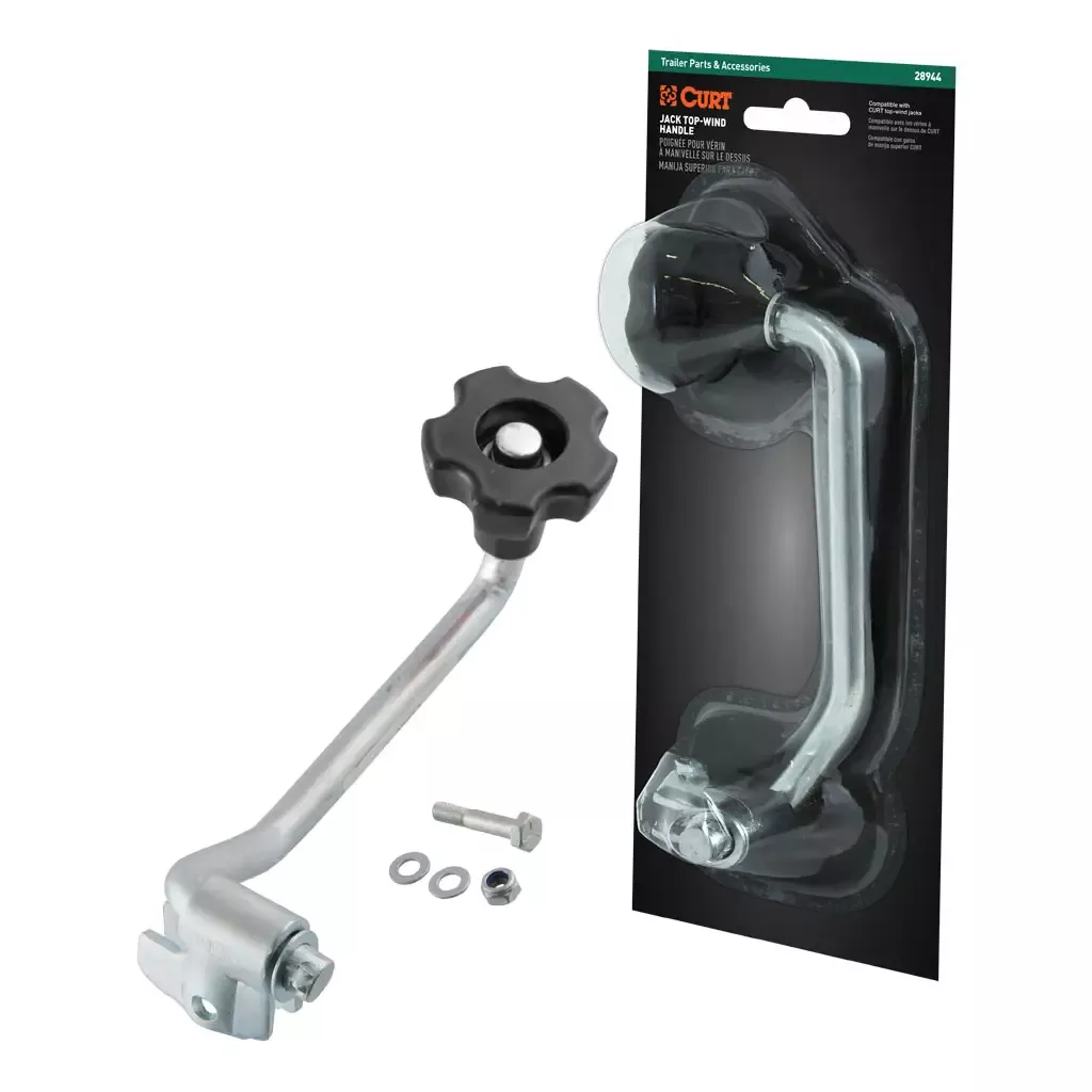 CURT 28944 Replacement Jack Top-Wind Handle (Packaged)