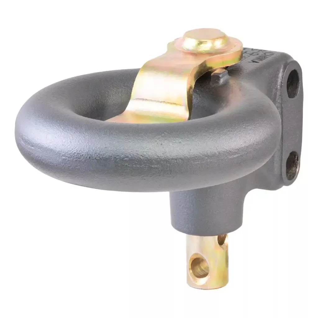 CURT 48625 SecureLatch Channel-Style Lunette Ring (25,000 lbs, 3" ID)