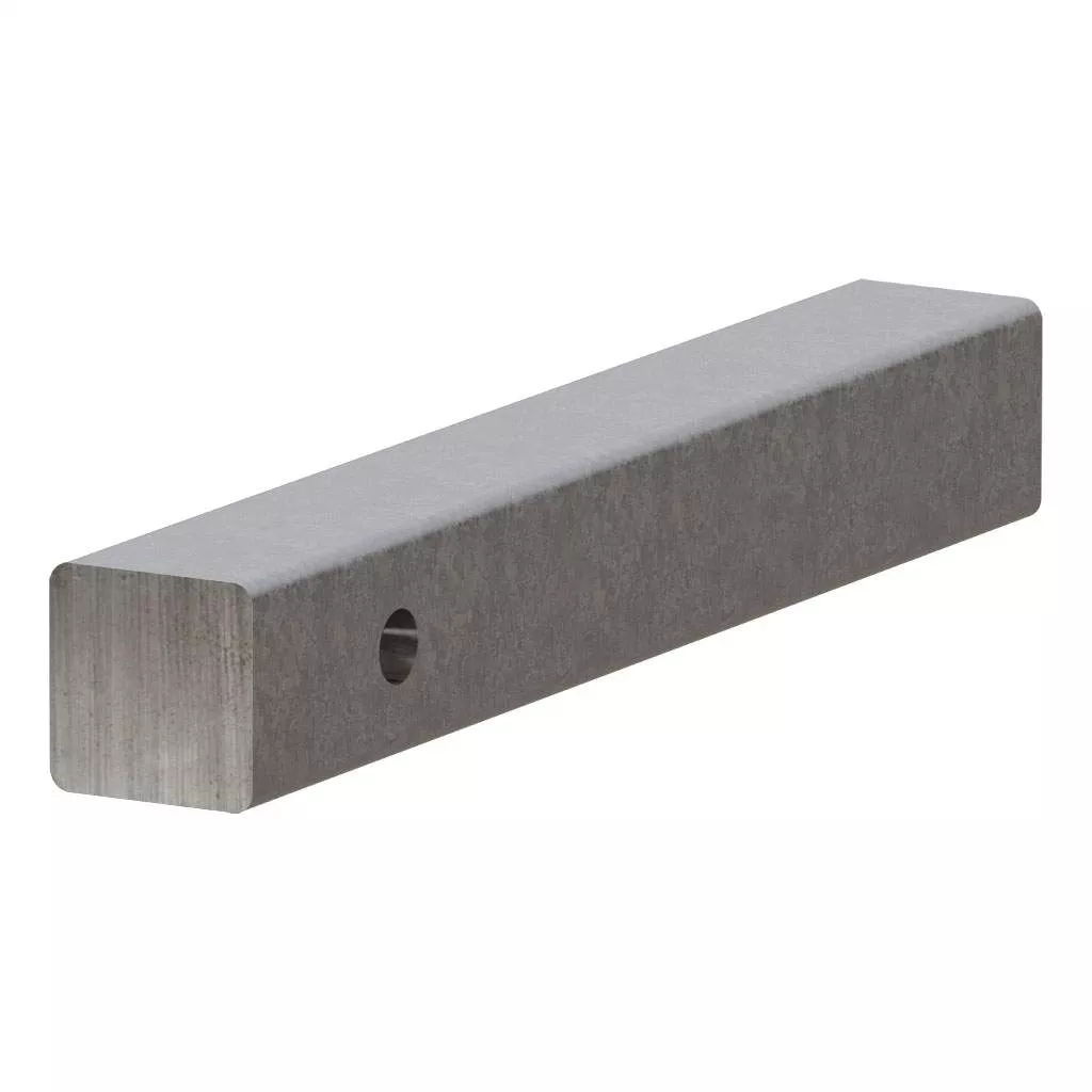 CURT 49531 2" x 14" Raw Steel Hitch Bar