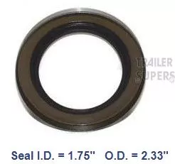 Dexter – 1.75″ ID Grease Seal