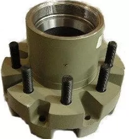 Dexter – 12k Hub with Cups & Studs, 8-6.50″, 5/8″-18 Studs