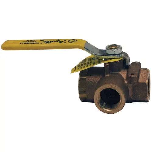 Dixon 3/4 in. NPT 3-Way Diversion Ball Valve