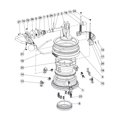 Dixon 5500 Series FKM-GFLT Seals w/ PTFE U-Cap Kit