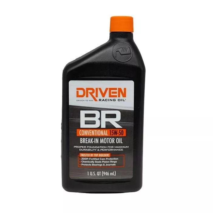 Driven BR 15W-50 Break-In Oil (Qt)