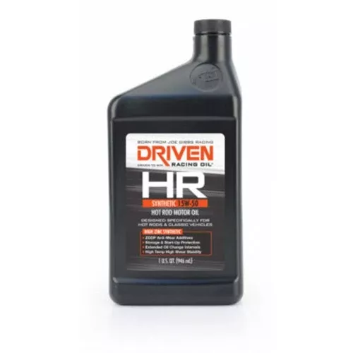 Driven HR 15W-50 Synthetic Racing Oil