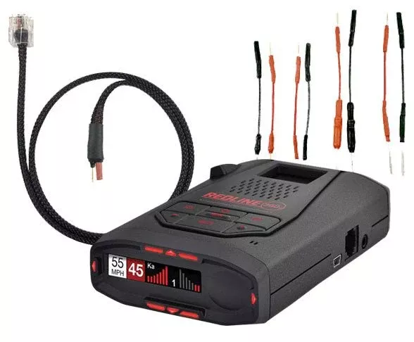 Escort Redline 360c Radar/Laser Detector with Hardwire Kit