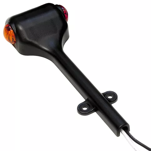 Fender Mount, Red/Amber LED Marker/Clearance Light Kit, Right
