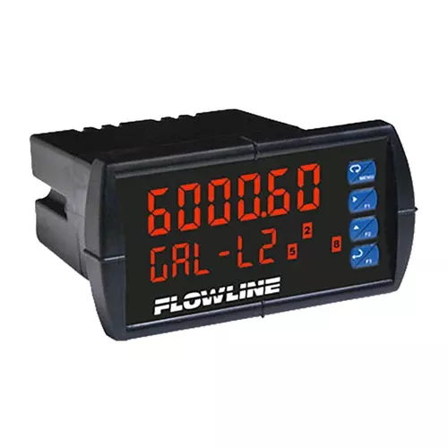 Flowline DataView LI55 Level Sensor Controller & Display w/4 Relays, 4-20 mA Repeater