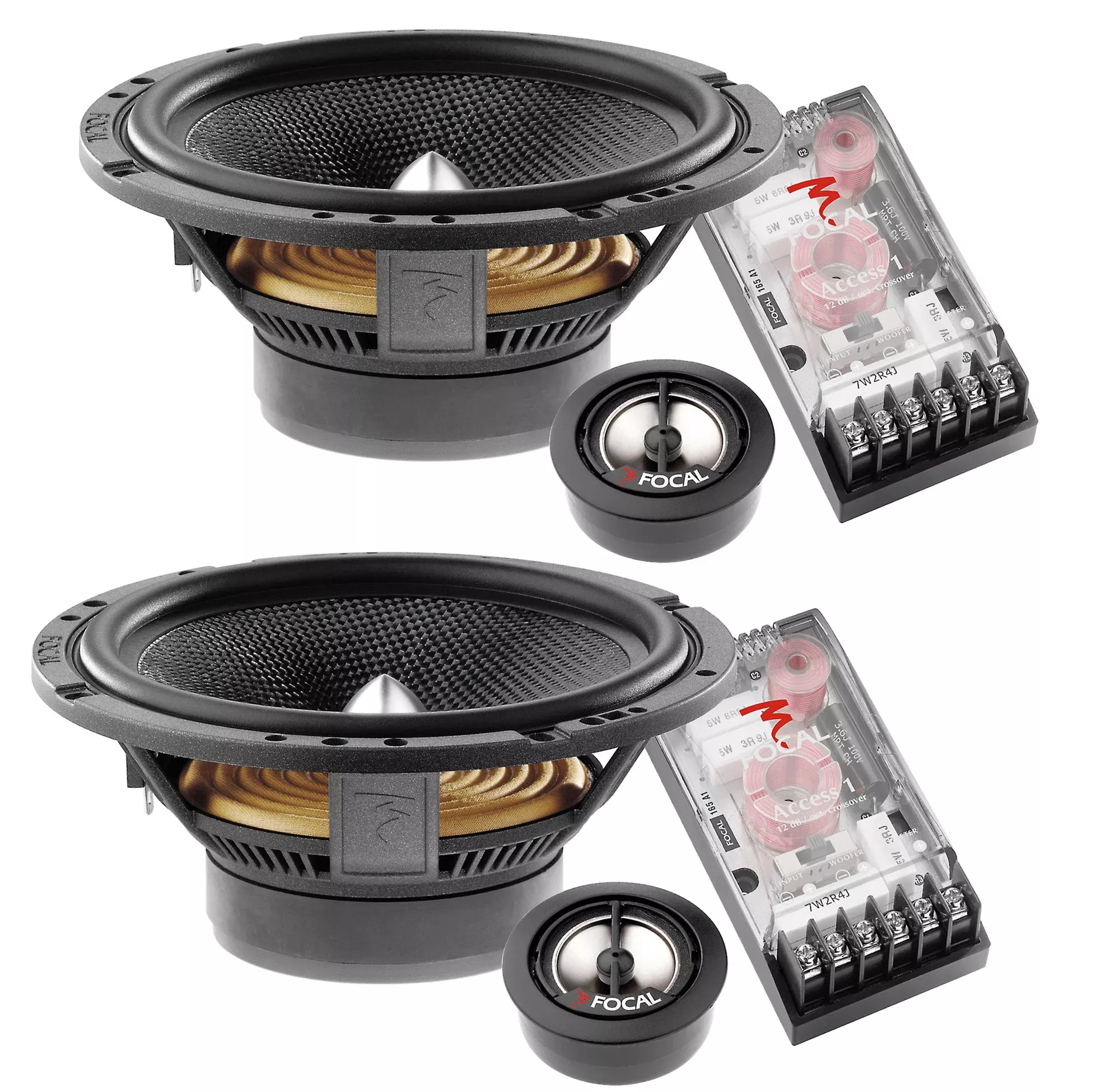Focal 165A1 SG 6.5" Component Speakers