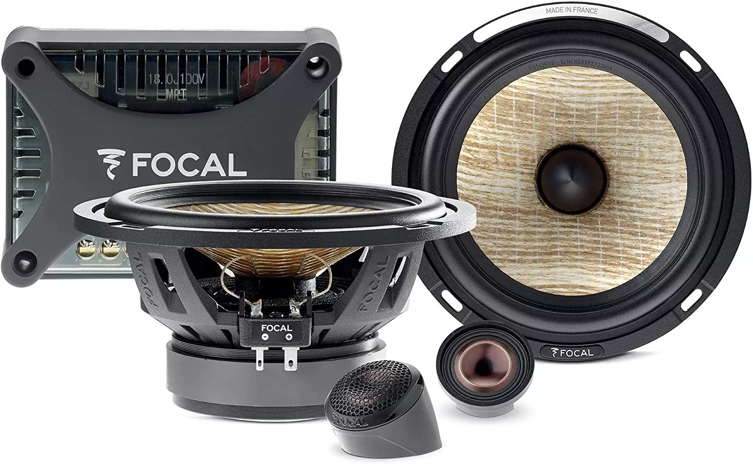 Focal PS 165 FXE Flax Series 6.5" Component Speakers