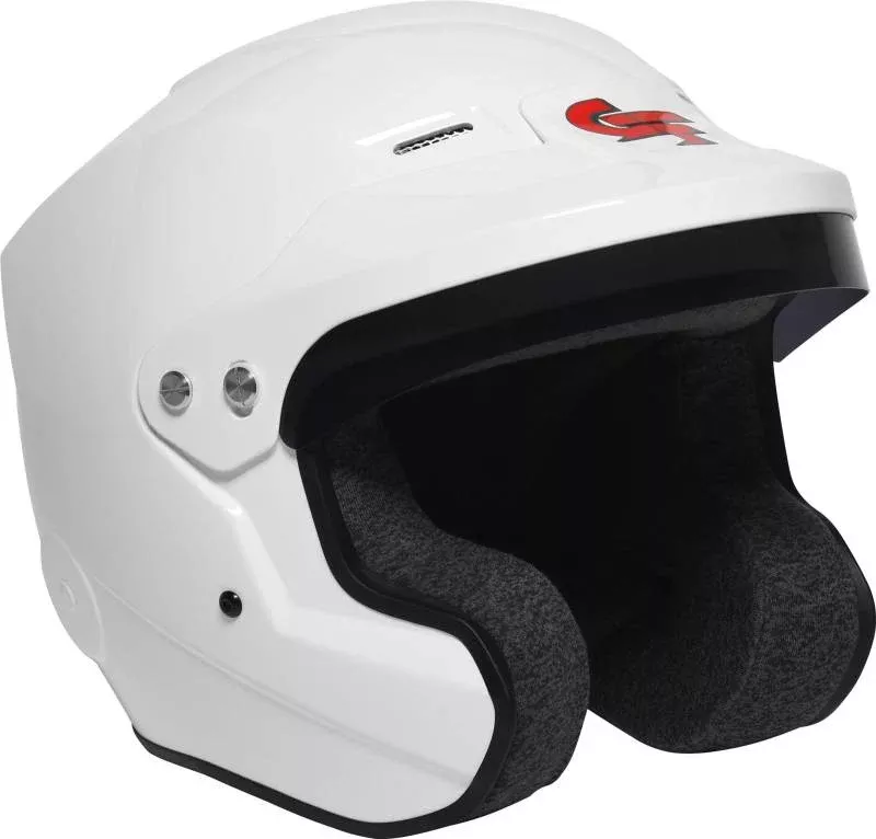 G-Force Nova Open Face Helmet - White