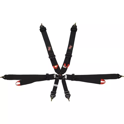 G-Force Pro-Series 6-Point FIA Cam Harness Pull-Up 7621BK