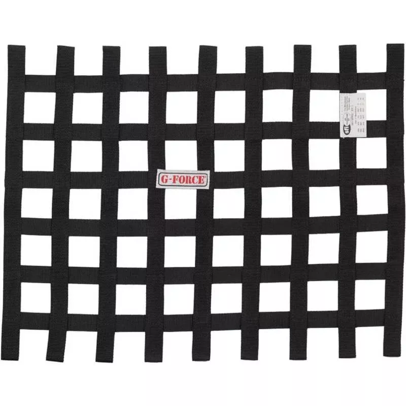 G-Force Ribbon Window Net - 18" x 23" - Black