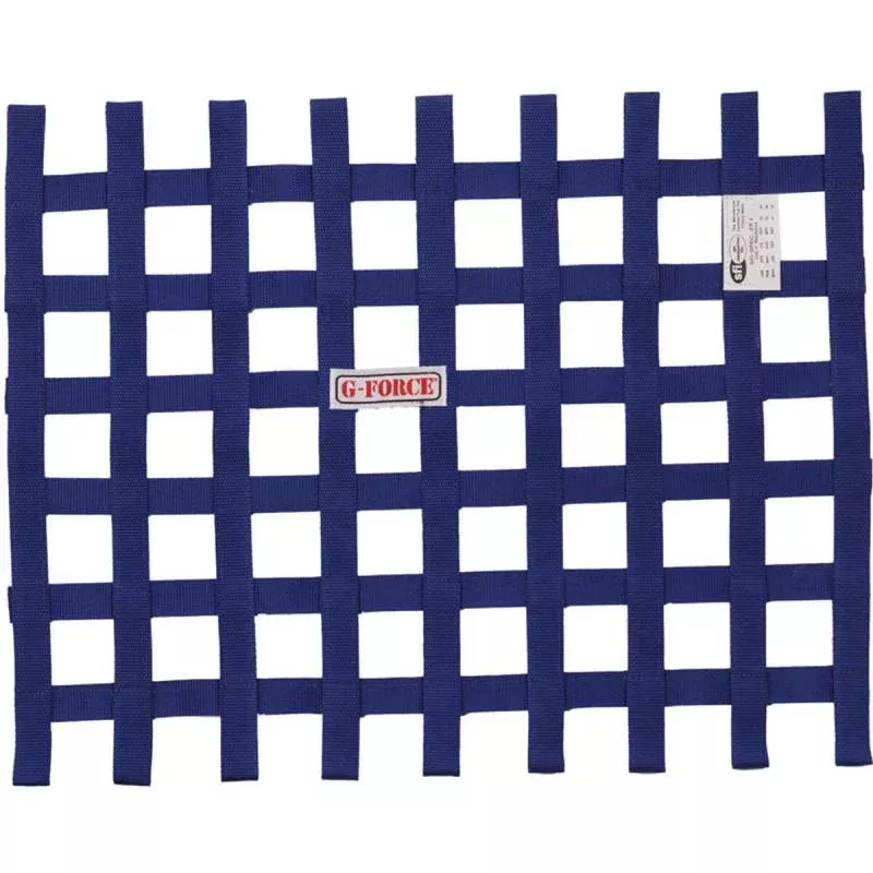 G-Force Ribbon Window Net - 18" x 23" - Blue