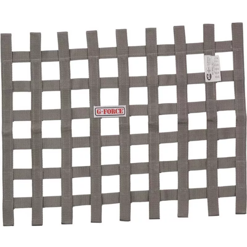 G-Force Ribbon Window Net - 18" x 23" - Silver