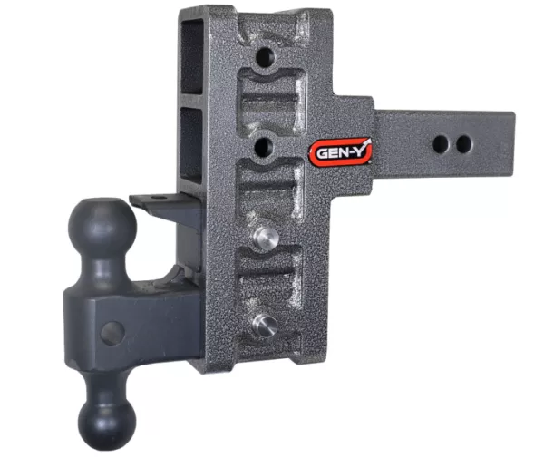 Gen-Y Hitch & Dual Ball Mount – 6″ offset drop, 2.5″ shank, 21k