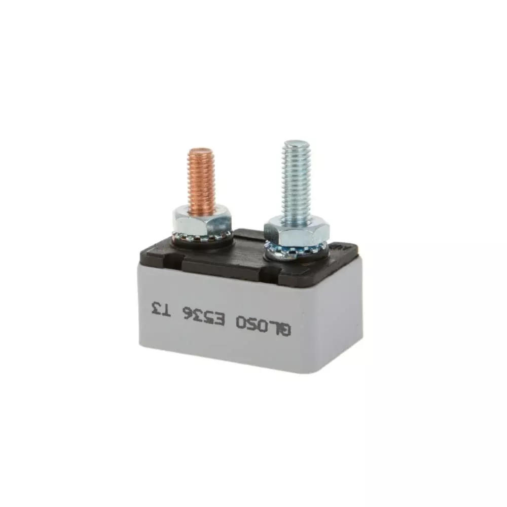 Gloso Stud Type Circuit Breakers, No Bracket, Manual Reset (T3) - 1 Pack (30A) E536