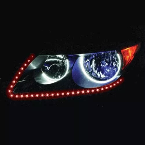 Heise H-RSV 24 Inch Red Sideview LED Pair