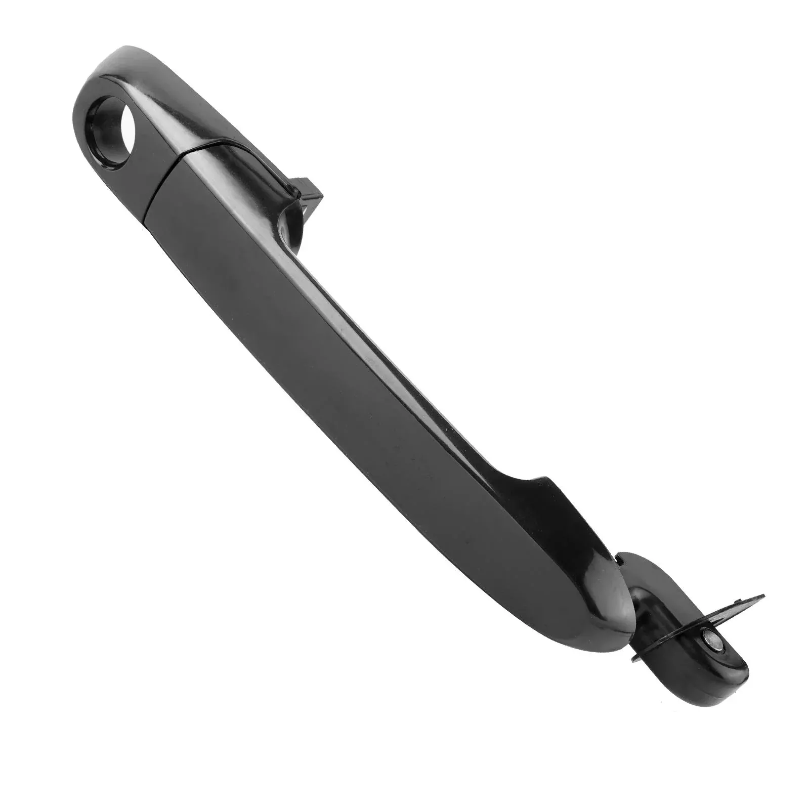 HHCSOP Black Door Handle for Hyundai Accent 2006-2011 Front Driver Exterior with Keyhole Replacement #80700 82650-1E050