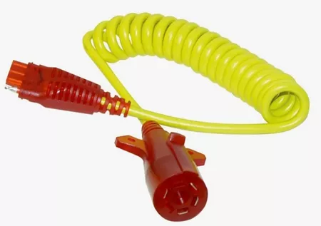 Hopkins – 7 Blade RV to 4 Flat Flex-Coil Adapter with Nite-Glow