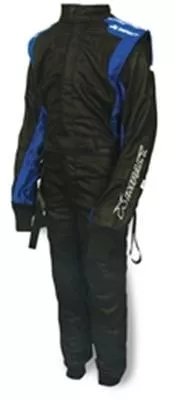 Impact Mini Racer 2.4 Firesuit - Black/Blue