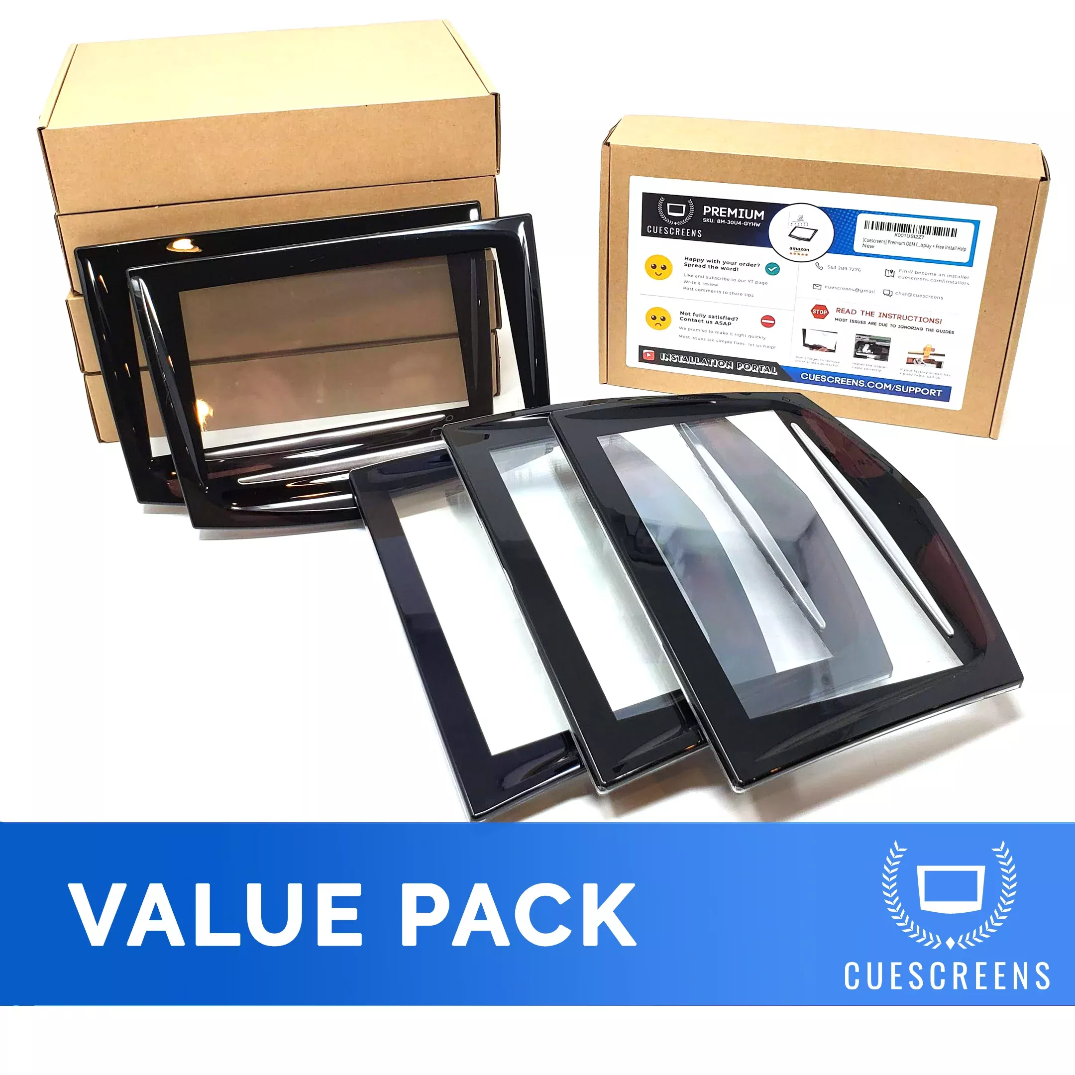 Installer Value Pack – Bulk Touchscreen Packs for CUE & Uconnect