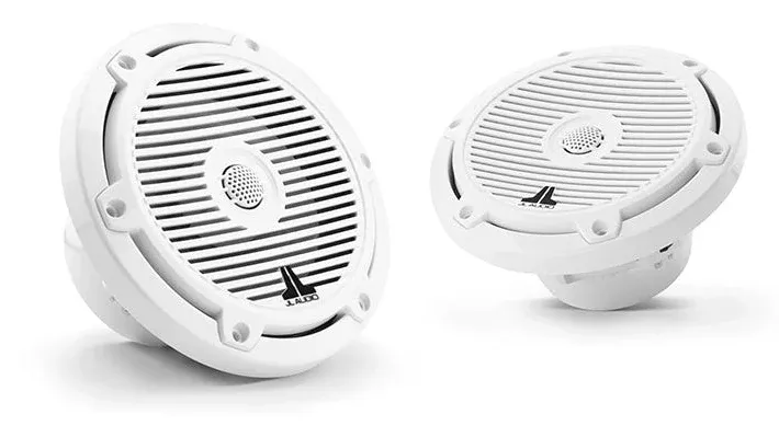 JL Audio M3-650X-C-Gw 6.5" Marine Coaxial Speakers - White