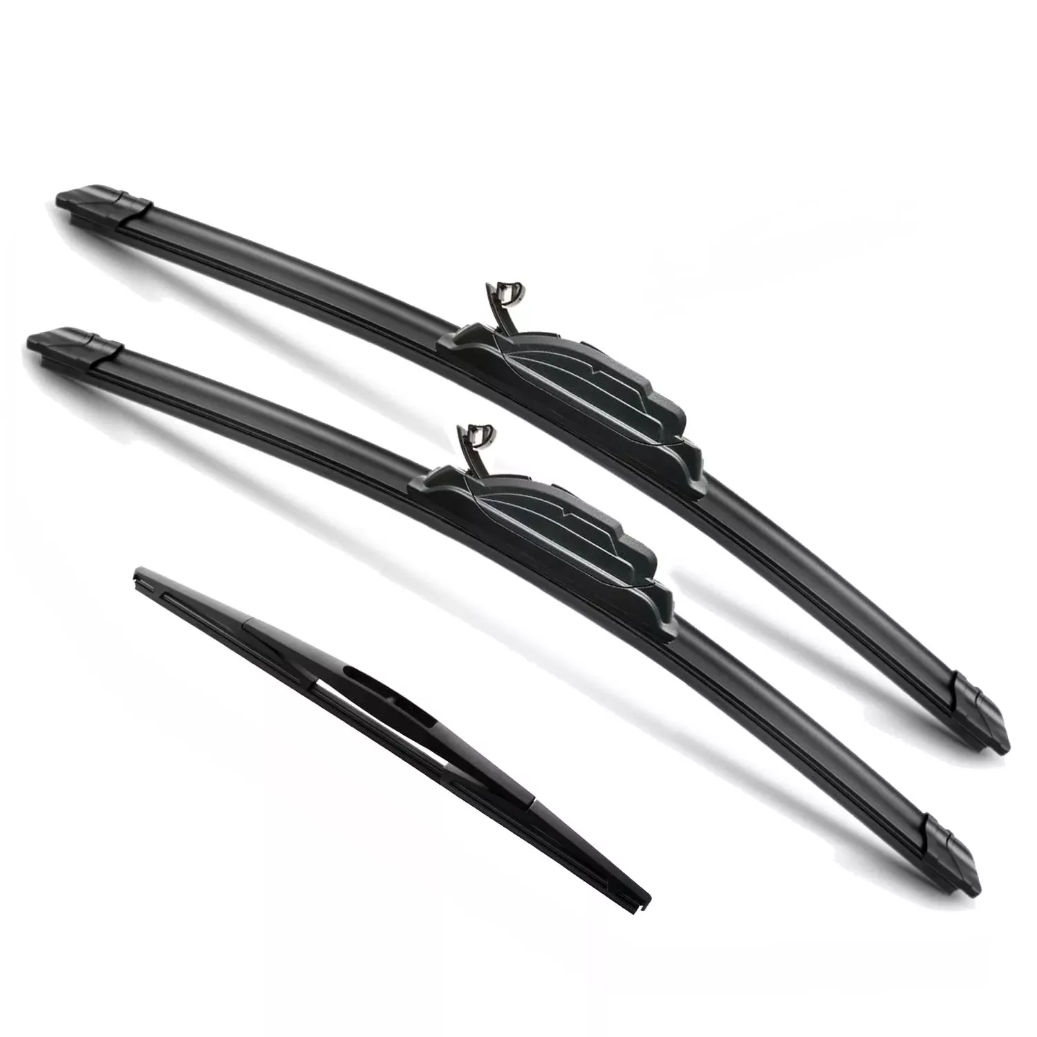 Justcar 3 Wipers Replacement For 2009-2020 Honda Fit, Windshield Wiper Blades Original Equipment Replacement - 28'/14'/14' (Set Of 3) U/J Hook