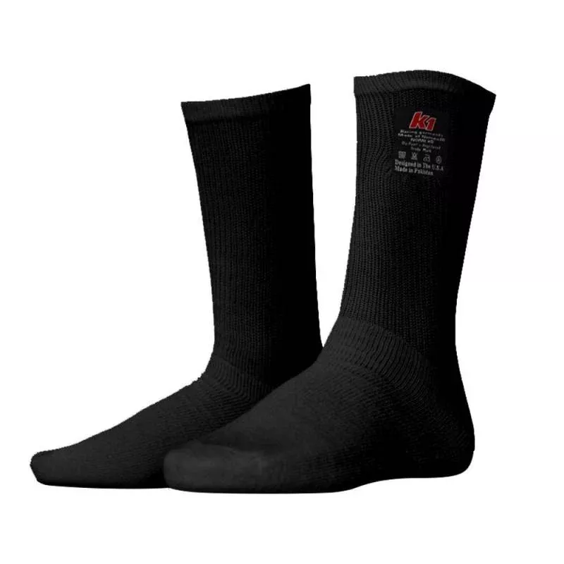 K1 RaceGear Nomex Socks - Black