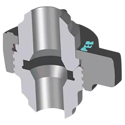 Kemper Valve Figure 602B Butt-Weld Hammer Unions - Schedule 80 - 3 in.