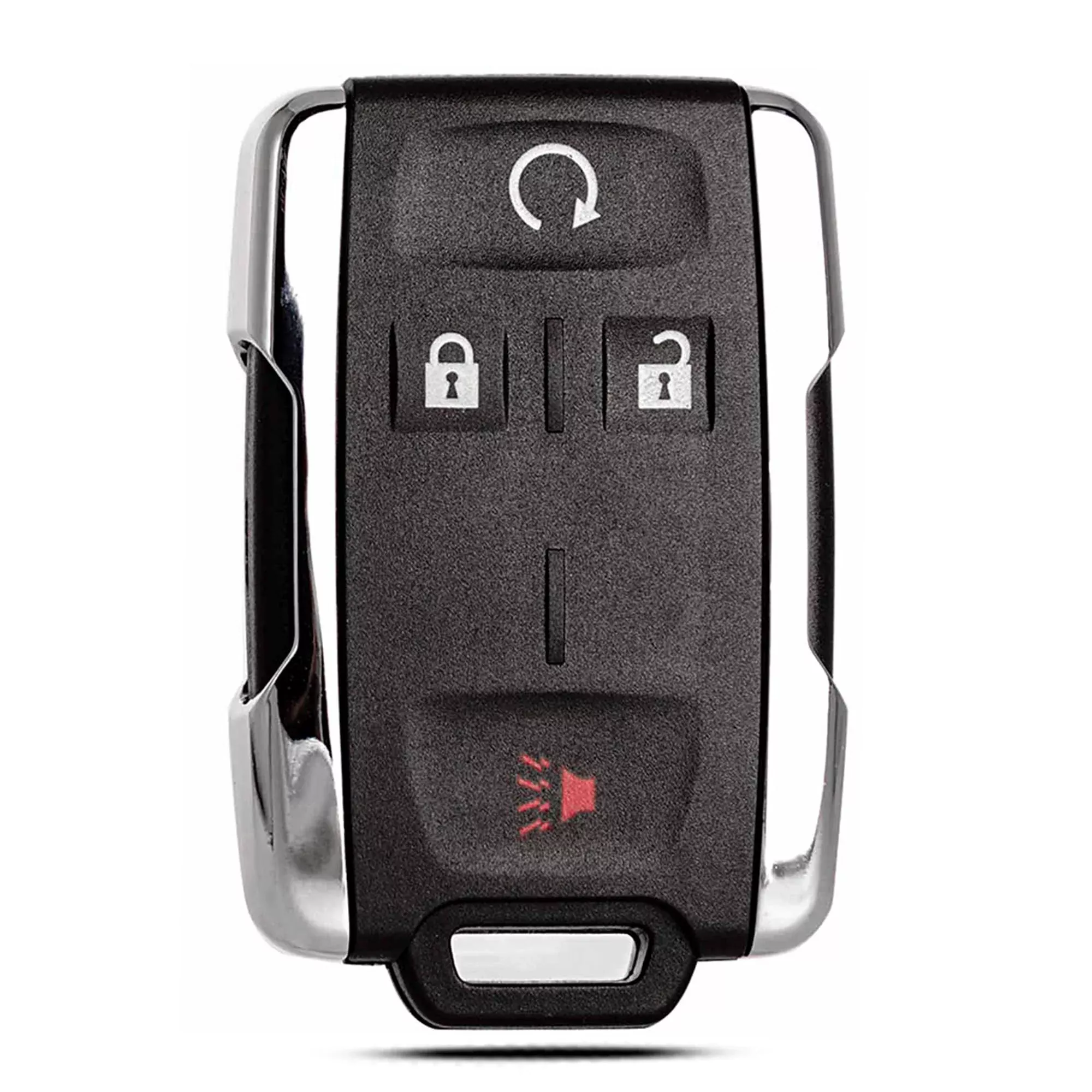 Key Fob Shell Case Replacement Fits For Chevy Silverado Colorado Gmc Canyon Sierra 2014 2015 2016 2017 2018 2019 2020 2021 Keyless Entry Remote Control 4 Button Pad Outer Cover M3N-32337100