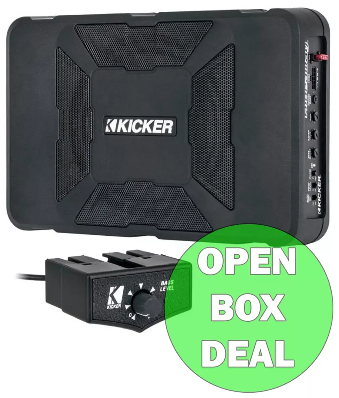 Kicker 11HS8 Hideaway 8" Compact Powered Subwoofer - Open Box