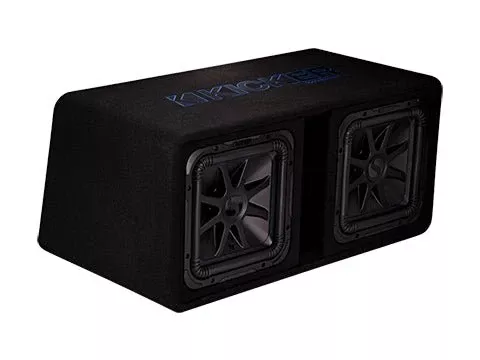 Kicker 44DL7S122 L7 Dual 12" Loaded Sub Enclosure