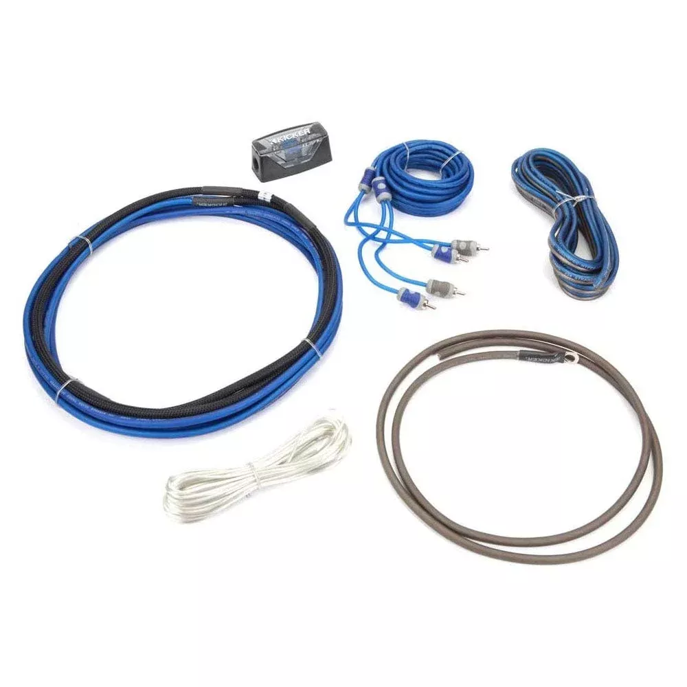 Kicker 46CK8 8AWG 2-Channel Amp Kit