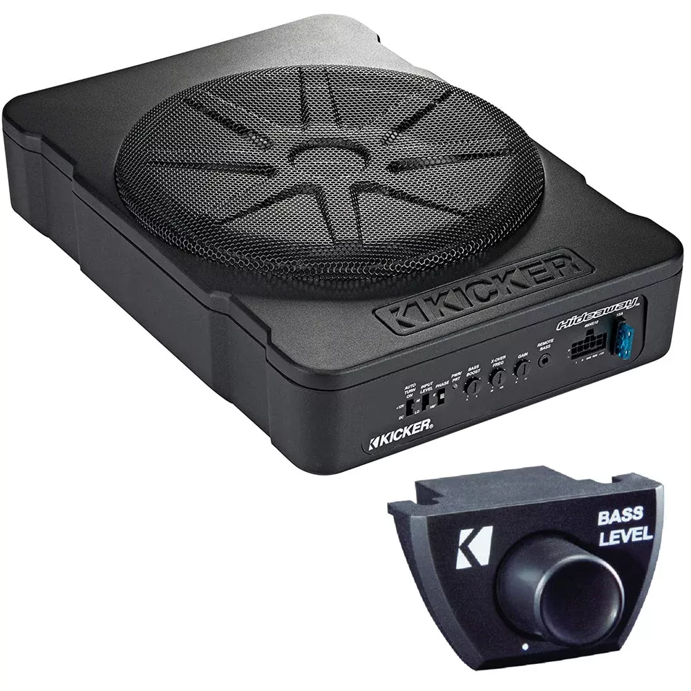 Kicker 46HS10 Hideaway 10" Powered Subwoofer