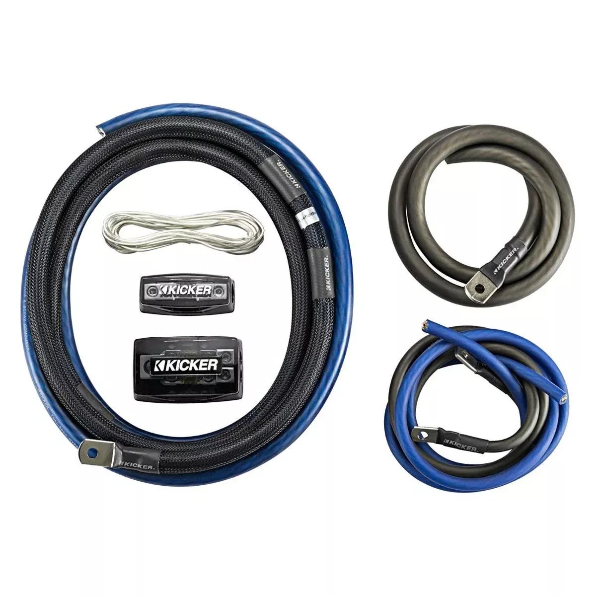 Kicker 46PKD4 4AWG 2-Channel Power Kit