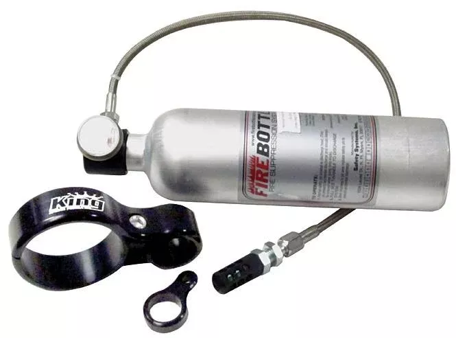 King Racing Products FE-36 Fire Suppression System - 2.75 lb Bottle - Heat Activated
