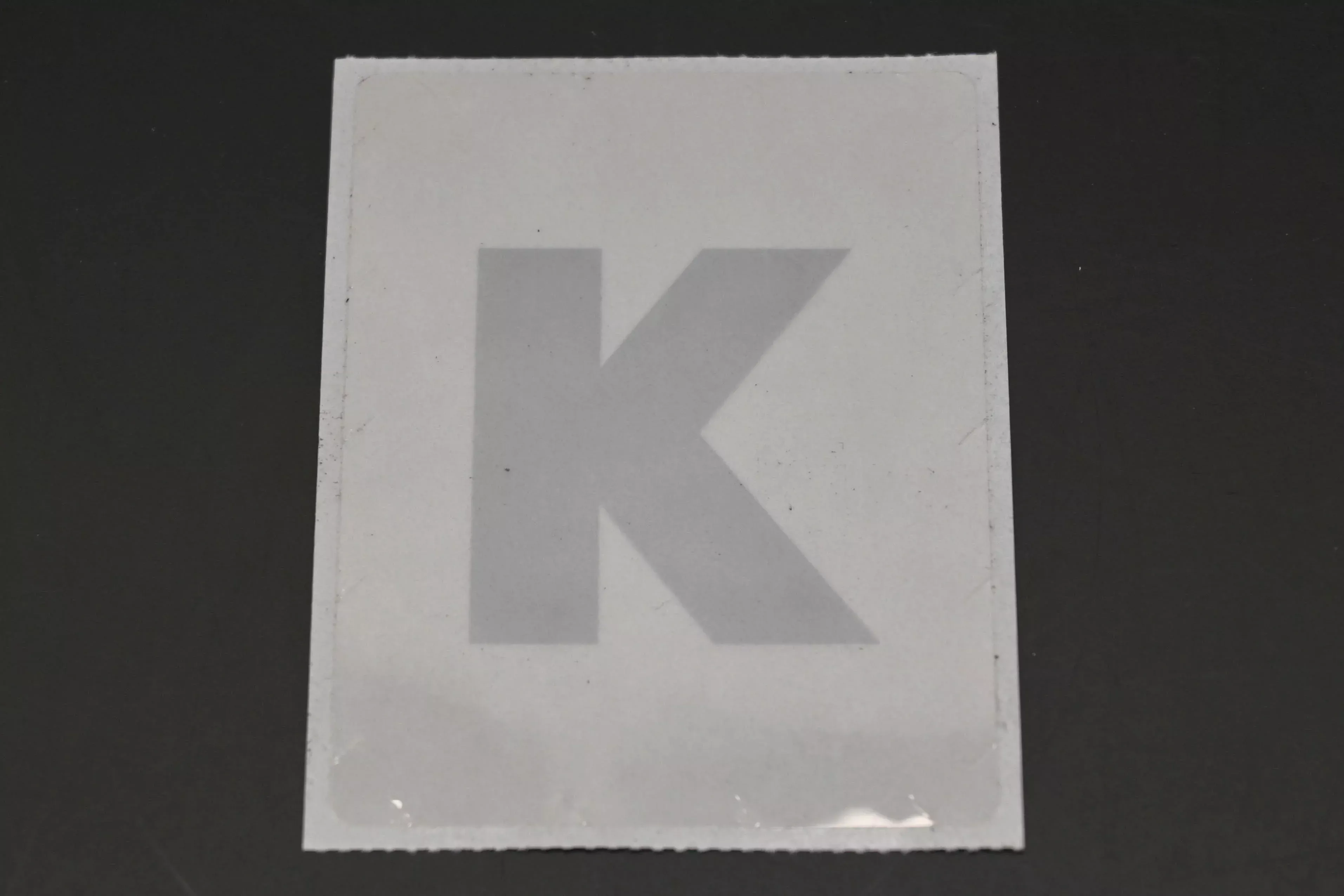 Kohler 25 113 79-S Clear Lamination Label NOS