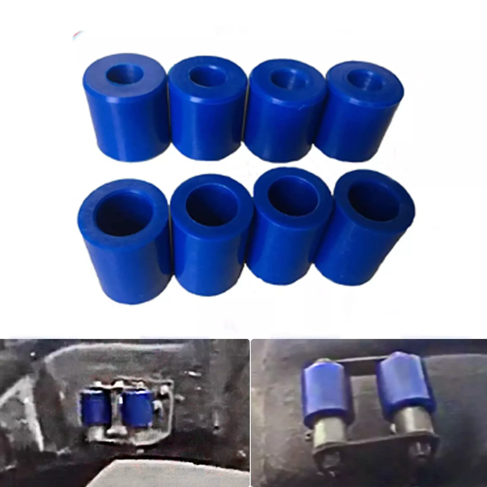 Lisylineauto Hood Roller Bushings Kit For Peterbilt 357 375 379 Hood Roller Accessories Replace 13-04391 13-03593 And 377 With"J" Style Hinges Hood Roller Bushing For Kenworth