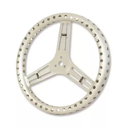 Longacre 15" Aluminum Lightweight Steering Wheel - Flat