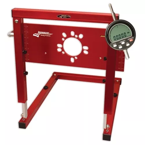 Longacre Precision Digital Bump Steer Gauge with Billet Plate