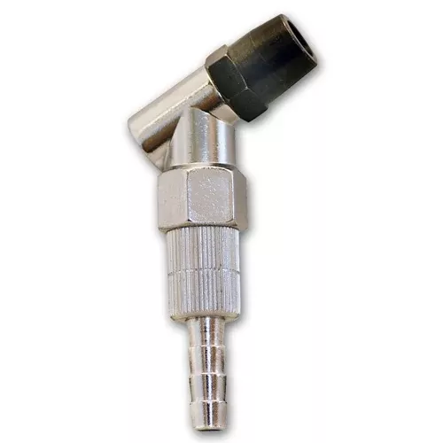 Longacre Swiveling Angle Tire Gauge Chuck