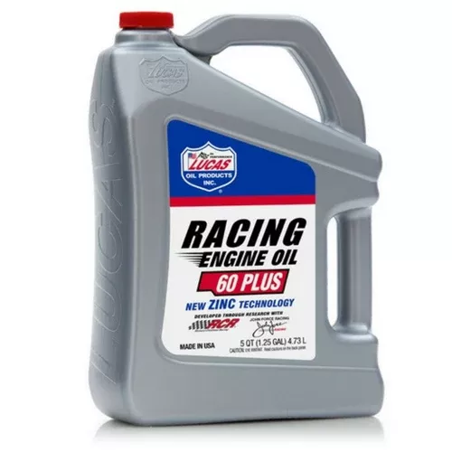 Lucas 60 Plus Racing Only Oil - 5 Gallon Pail