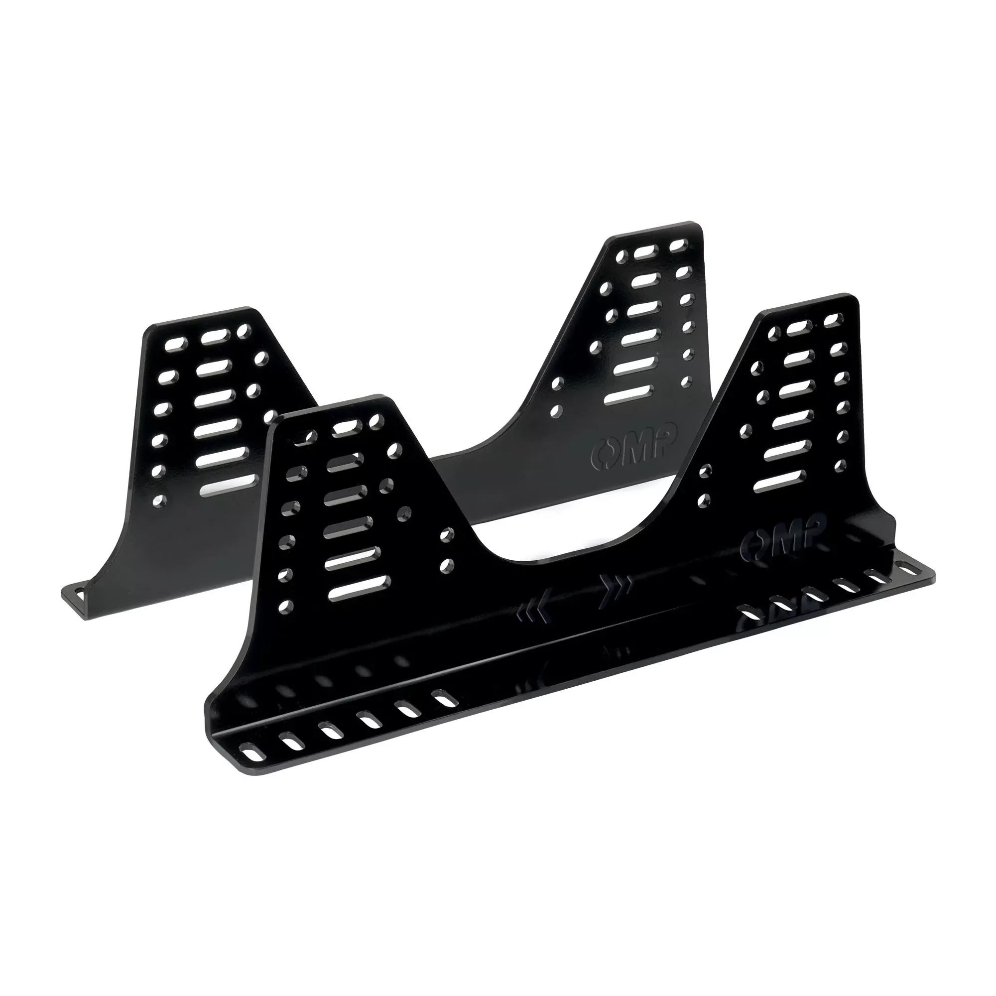 OMP Tall Aluminum Side Mount Seat Bracket - 36 Hole