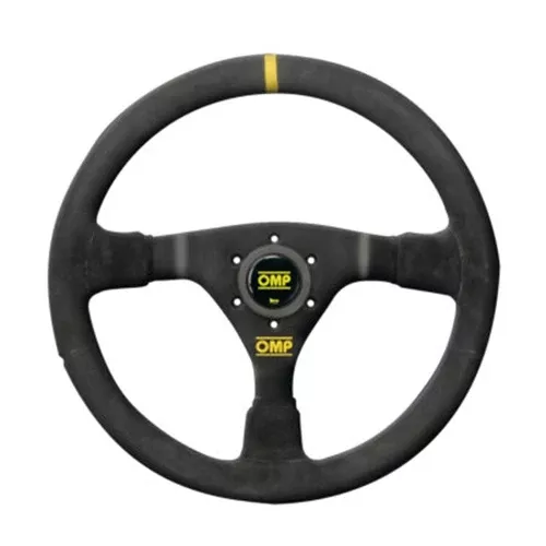OMP WRC Steering Wheel - Black/Yellow