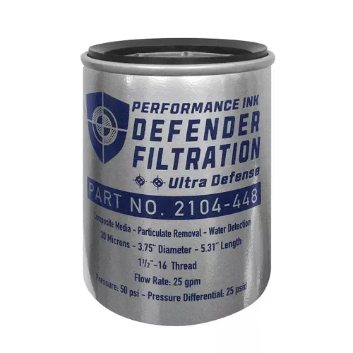 Performance Ink PI-2104-448 30 Micron Particulate Spin-On Fuel Dispenser Filter (400HS-30)