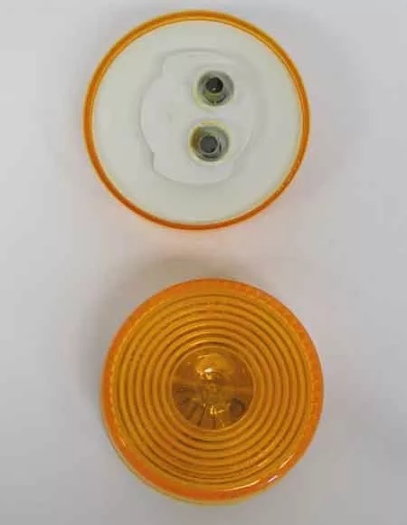 Peterson – 2″ Round Amber Clearance / Side Marker Light – 146 Series