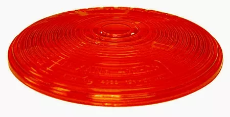 Peterson – 413 & 425Series Red Replacement Lens – 4-1/4″ Round Stop/Turn/Tail Light